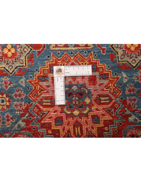 Tappeto Mamlouk Pakistan 117x179 Rosso Blu