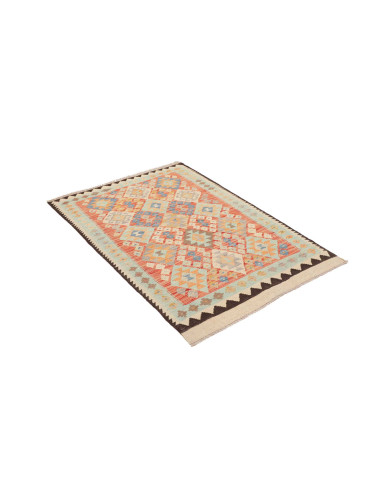 Hand Made Rug Kilim Afghanistan 95x149 Orange L