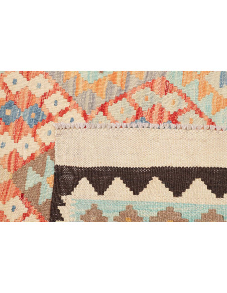 Hand Made Rug Kilim Afghanistan 95x149 Orange L