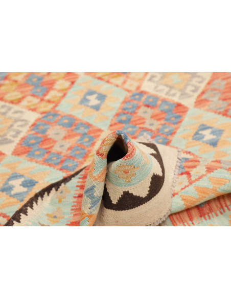 Hand Made Rug Kilim Afghanistan 95x149 Orange L
