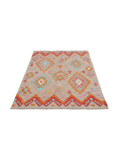 Hand Made Rug Kilim Afghanistan 98x146 Light Bl