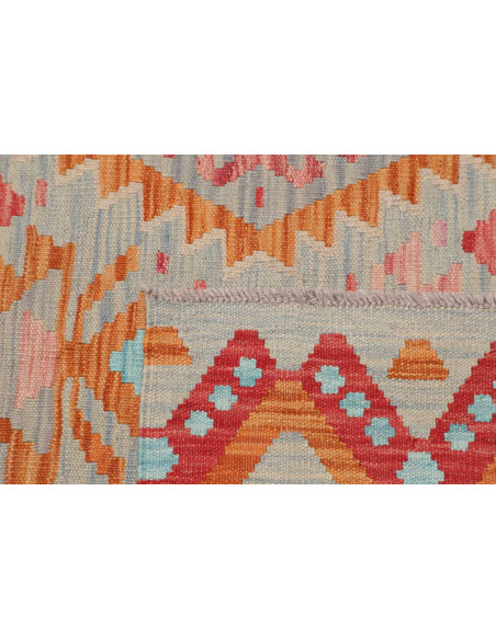 Hand Made Rug Kilim Afghanistan 98x146 Light Bl