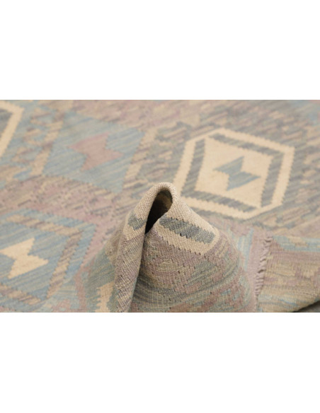 Hand Made Rug Kilim Afghanistan 96x149 Light Bl