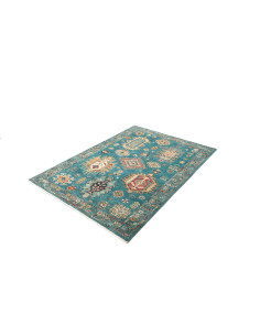 Rug Tribal Pakistan 127x175 Turquoise Gold 2