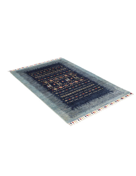 Hand Made Rug Siva Pakistan 100x149 Navy Blue L