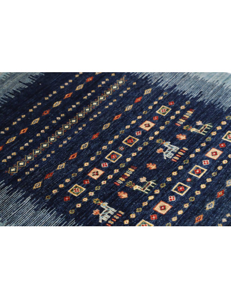 Hand Made Rug Siva Pakistan 100x149 Navy Blue L