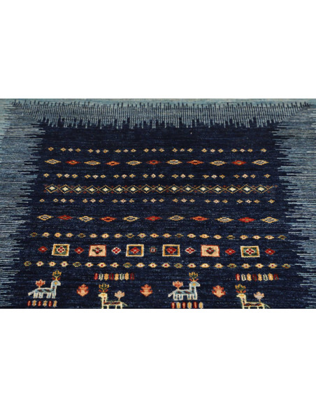 Hand Made Rug Siva Pakistan 100x149 Navy Blue L