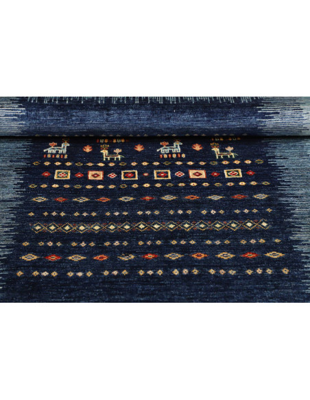 Hand Made Rug Siva Pakistan 100x149 Navy Blue L