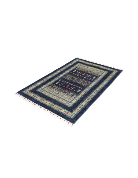 Hand Made Rug Siva Pakistan 100x151 Navy Blue L