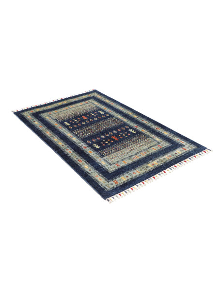 Hand Made Rug Siva Pakistan 100x151 Navy Blue L