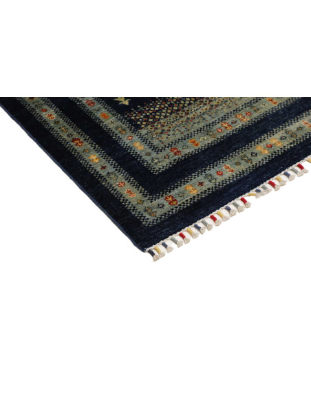 Hand Made Rug Siva Pakistan 100x151 Navy Blue L