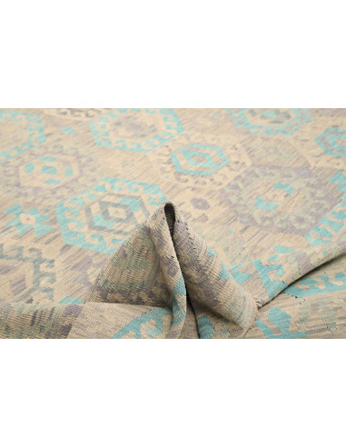 Kilim 262x290 Cm Kilim, Afghanistan, Hand-carded Wool warp: