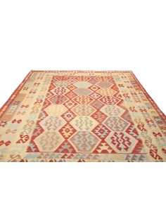 Kilim 254x340 Cm Kilim, Afghanistan, Lana Cardata A Mano 2