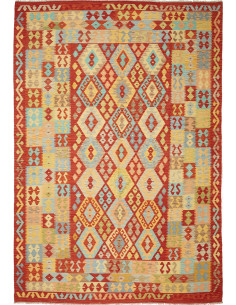 Tappeto Kilim Afghanistan marrone 213x303