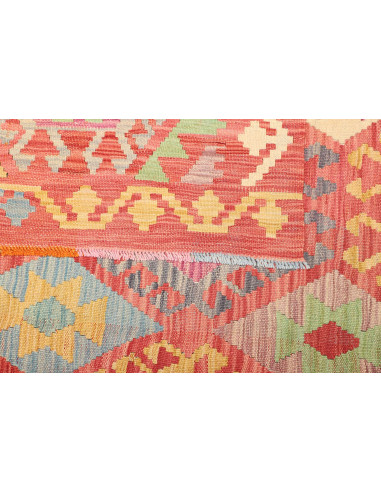 Kilim 201x287 Cm Kilim, Afghanistan, Hand-carded Wool warp: