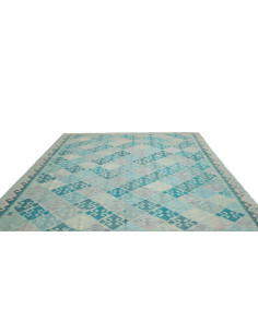 Rug Kilim Afghanistan 251x302 Turquoise Blue Aq 2