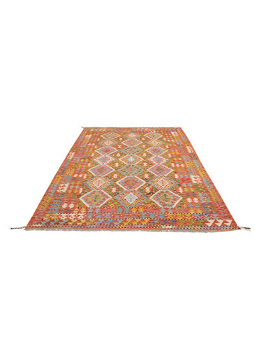 Rug Kilim Afghanistan 173x250 Orange Red Yellow