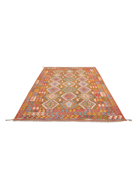 Rug Kilim Afghanistan 173x250 Orange Red Yellow