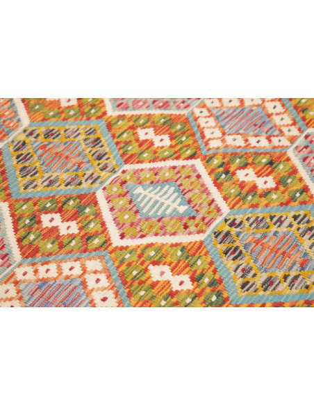 Rug Kilim Afghanistan 173x250 Orange Red Yellow