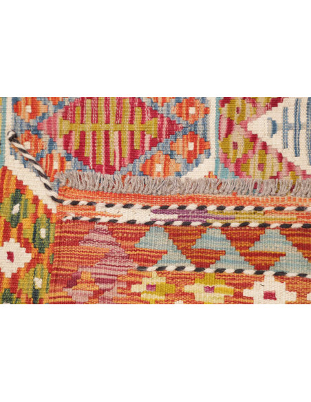Rug Kilim Afghanistan 173x250 Orange Red Yellow