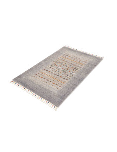 Hand Made Rug Siva Pakistan 80x126 Light Grey M 2