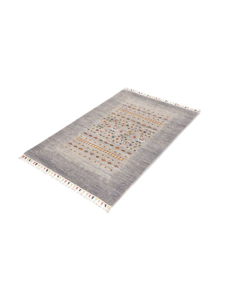 Hand Made Rug Siva Pakistan 80x126 Light Grey M