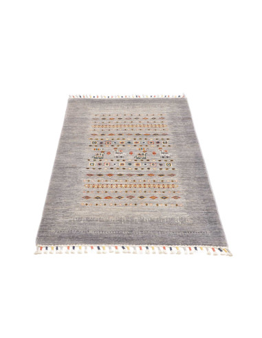 Hand Made Rug Siva Pakistan 80x126 Light Grey M