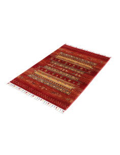 Hand Made Rug Siva Pakistan 81x121 Red Beige 2