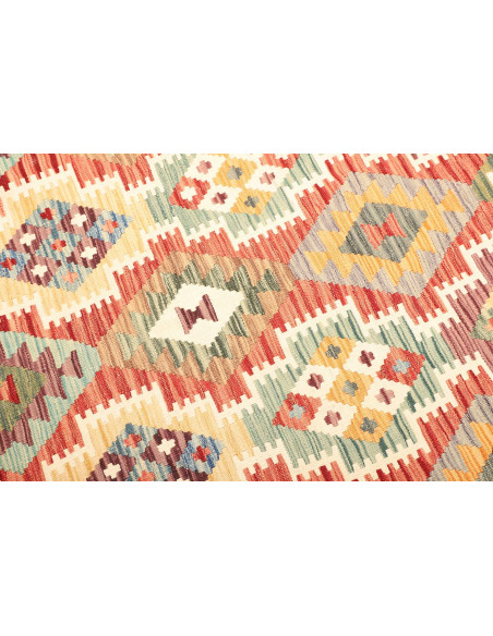 Kilim 157x197 Cm Kilim, Afghanistan, Hand-carded Wool,