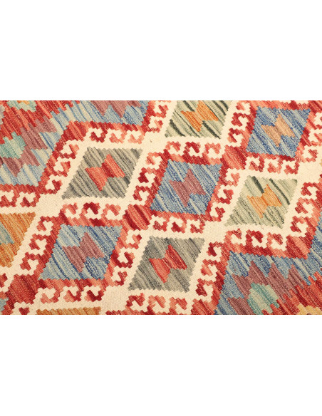 Kilim 107x155 Cm Kilim Afghanistan, Hand-carded Wool warp: