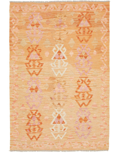 Rug Kilim Afghanistan 102x158 Peach Orange Powd