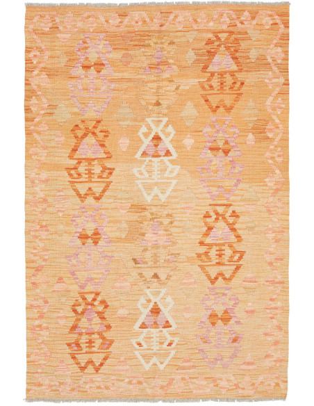 Rug Kilim Afghanistan 102x158 Peach Orange Powd