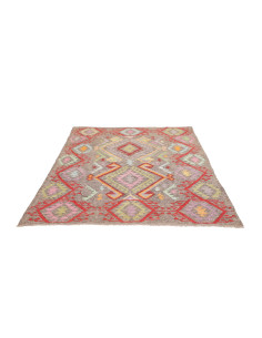 Rug Kilim Afghanistan 154x190 Grey Brown Red Li 2