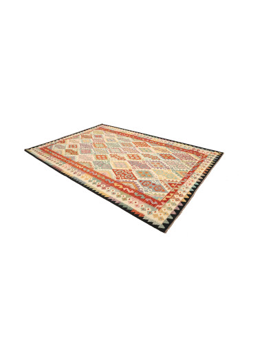 Kilim 208x291 Cm Kilim, Afghanistan, Hand-carded Wool,