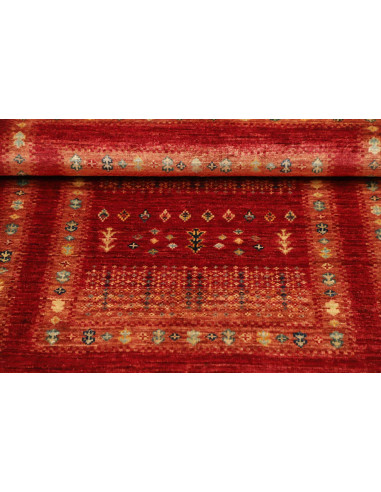 Hand Made Rug Siva Pakistan 79x116 Rust Red Bei