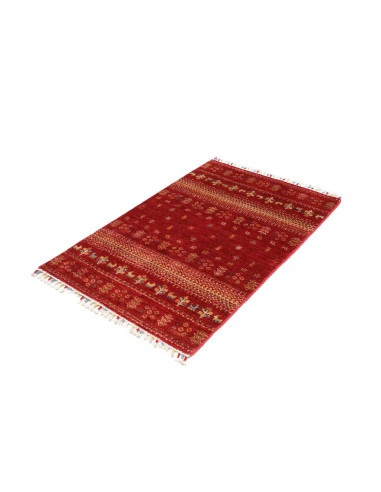 Hand Made Rug Siva Pakistan 83x128 Red Beige