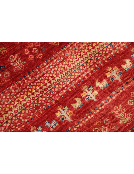 Hand Made Rug Siva Pakistan 83x128 Red Beige