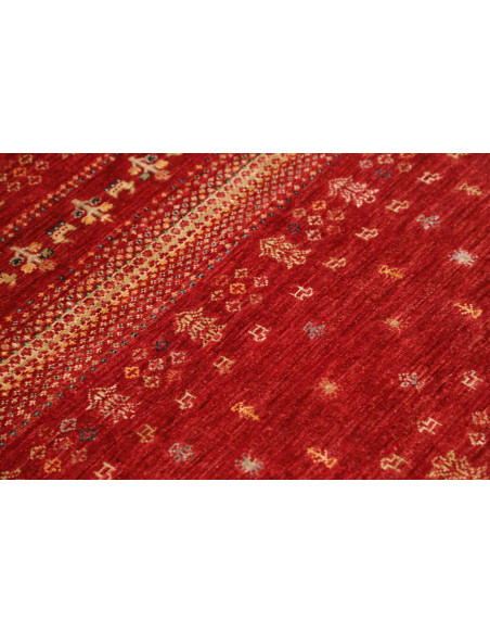 Hand Made Rug Siva Pakistan 83x128 Red Beige