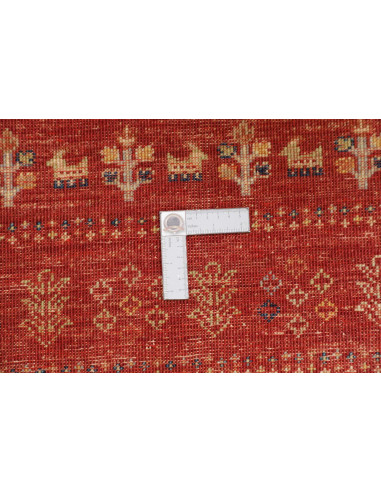 Hand Made Rug Siva Pakistan 83x128 Red Beige