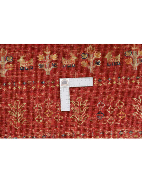 Hand Made Rug Siva Pakistan 83x128 Red Beige