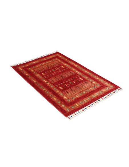 Hand Made Rug Siva Pakistan 78x119 Red Beige