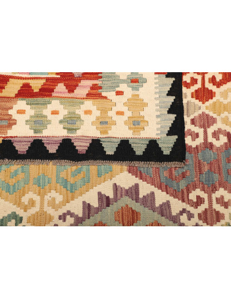 Kilim 208x291 Cm Kilim, Afghanistan, Hand-carded Wool,