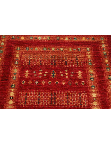 Hand Made Rug Siva Pakistan 78x119 Red Beige