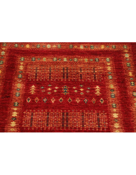 Hand Made Rug Siva Pakistan 78x119 Red Beige