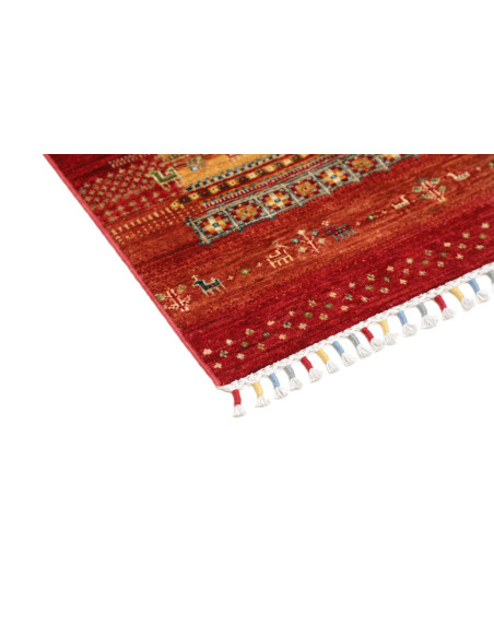 Hand Made Rug Siva Pakistan 83x115 Brick Red Go