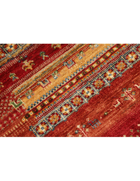 Hand Made Rug Siva Pakistan 83x115 Brick Red Go