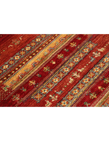 Hand Made Rug Siva Pakistan 83x115 Brick Red Go