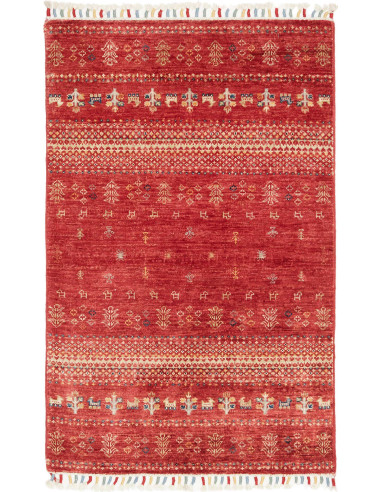 Hand Made Rug Siva Pakistan 80x123 Terracotta R