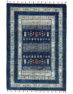Hand Made Rug Siva Pakistan 82x118 Deep Blue Sk