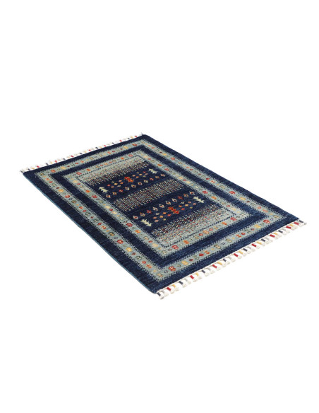 Hand Made Rug Siva Pakistan 82x118 Deep Blue Sk